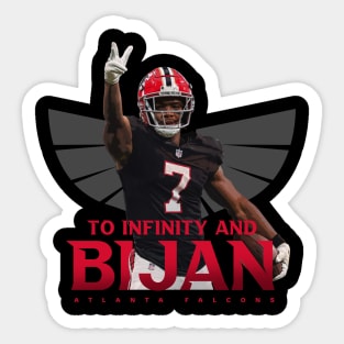 Bijan Robinson Sticker